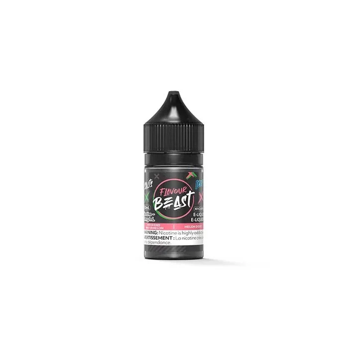 Weekend Watermelon Iced Salt by Flavour Beast E-Liquid (MB)