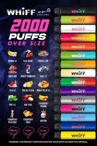 Whiff Disposable vape 2000 puff