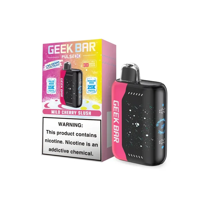 Wild Cherry Slush Geek Bar Pulse X 25K Vape