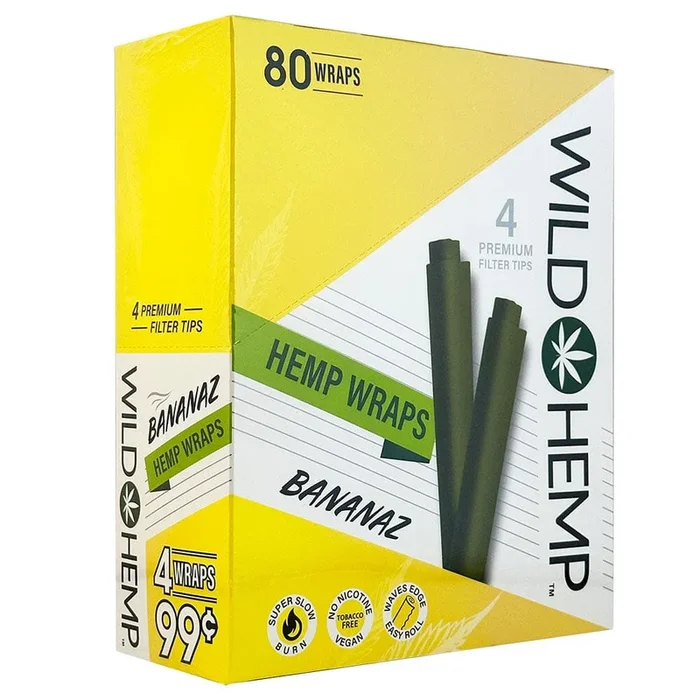 Wild Hemp Bananaz Hemp Wraps