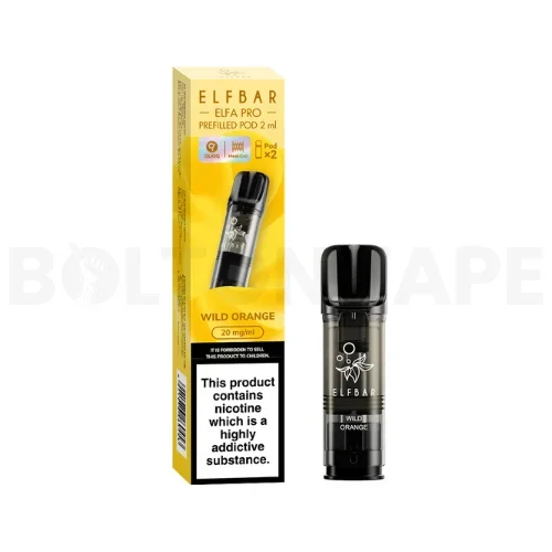 Wild Orange Elfa Pro Prefilled Pods By Elfbar