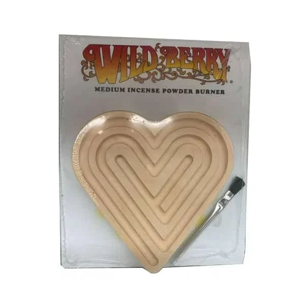 WILDBERRY POWDER INCENSE HEART BURNER