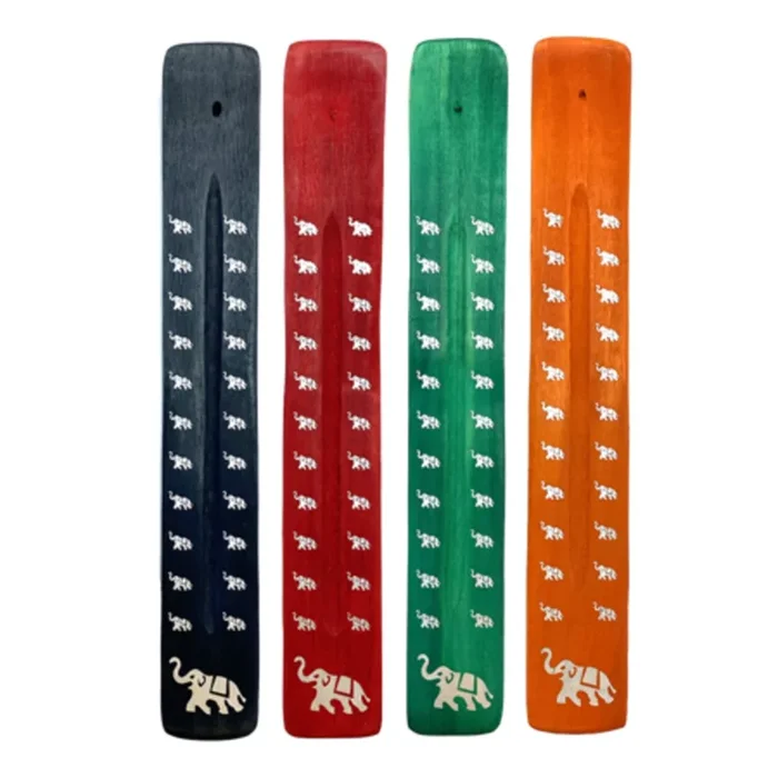 Wooden Incense Stick Burner – Elephant Design