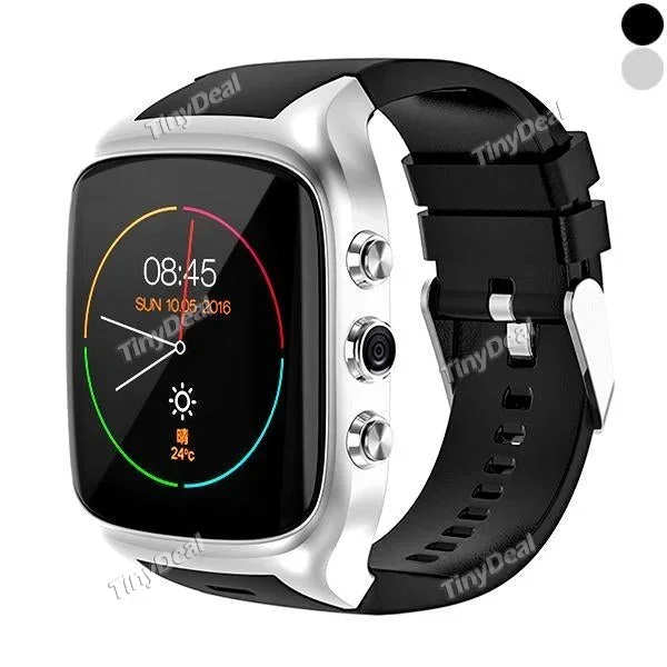 X01s Android Smart Watch Phone Android 5.1 3G Phone 1.54” 8GB ROM 2.0MP Camera GPS Bluetooth WiFi