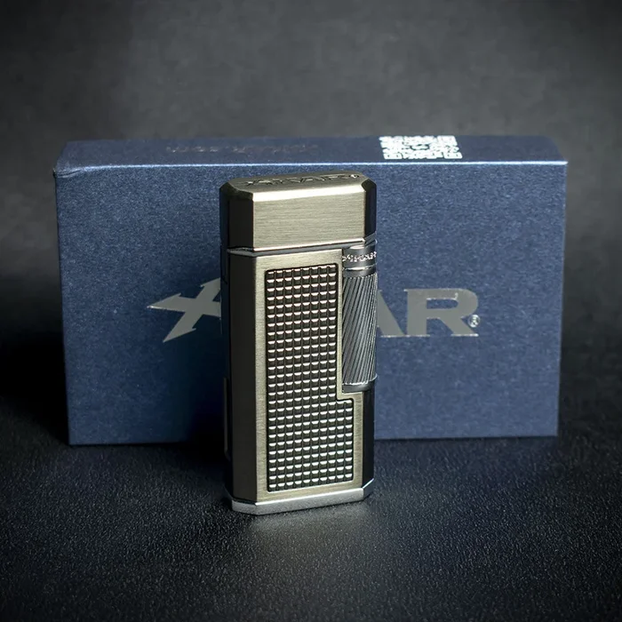 XiKar Ardore Double Soft Flame Cigar Lighter – Gunmetal
