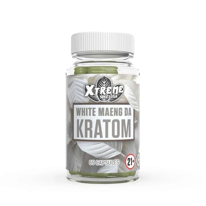 XTREME SPECIOSA – WHITE MAENG DA KRATOM 65ct Capsules