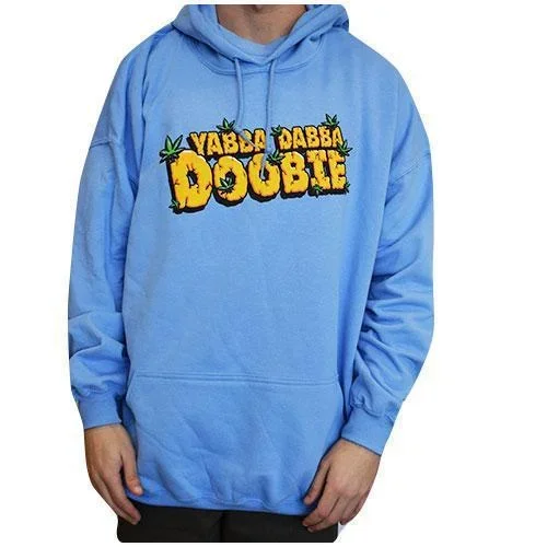 Yabba Dabba Doobie Hoodie – Carolina Blue – Various Sizes – 1 or 3 count