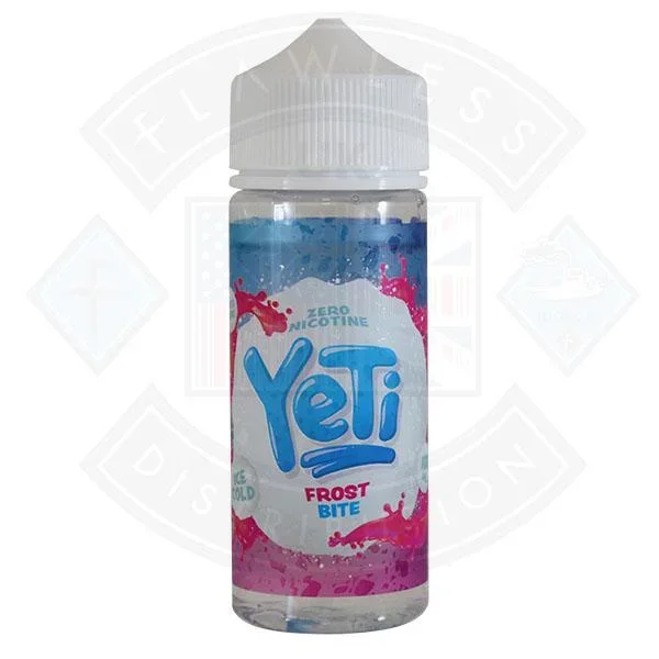 Yeti Ice Cold Frost Bite 0mg 100ml Shortfill E-Liquid Vape Juice