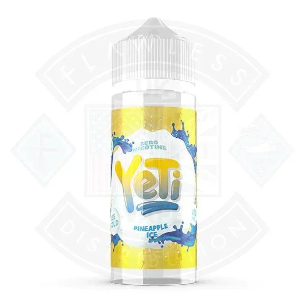 Yeti Pineapple Ice 0mg 100ml Shortfill E-Liquid