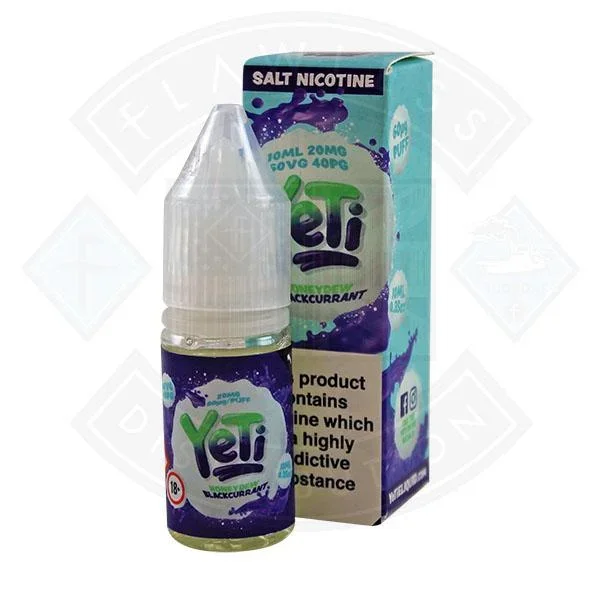 Yeti Salt – Honeydew Blackcurrant 10ml Nicotine Salt E-Liquid