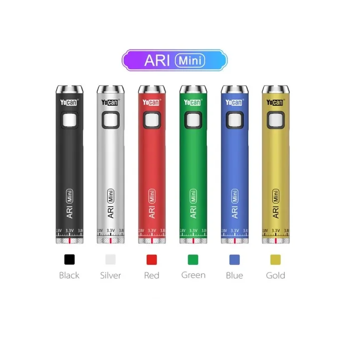 Yocan Ari Mini Mod 400mAh 510 Thread Vape Pen Battery