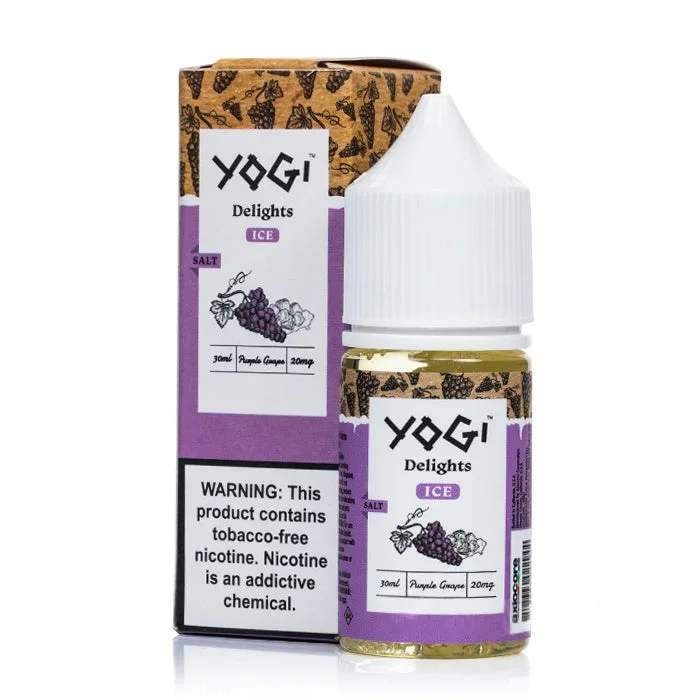Yogi Delights Salt Purple Grape Ice eJuice