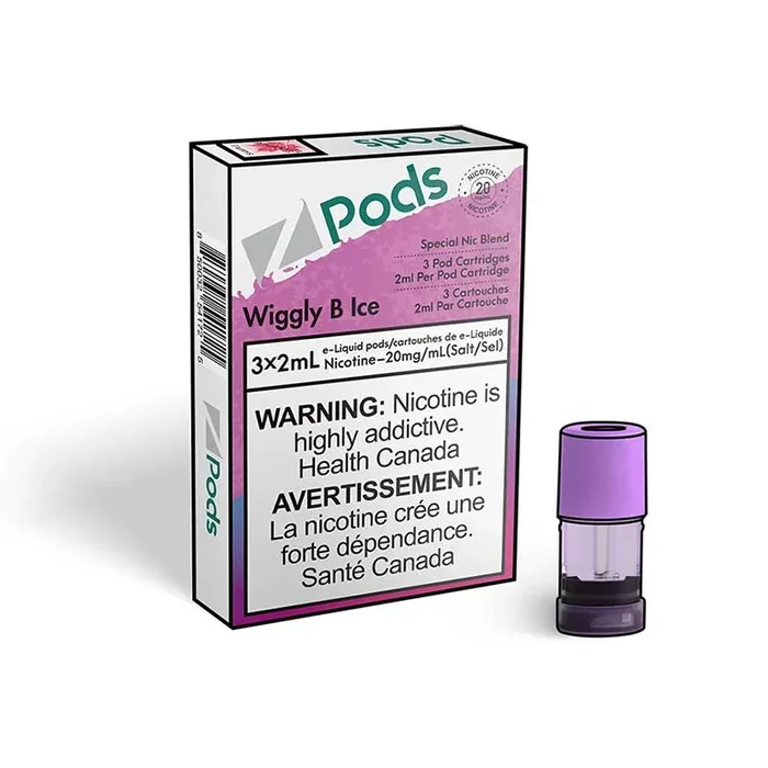 Z Pods – S Compatible – Wiggly B Ice (ON)
