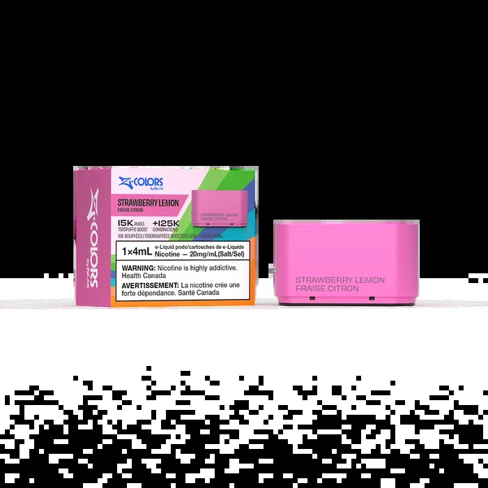 ZColors By ZLand Vape Pod – Strawberry Lemon – 15K Puffs