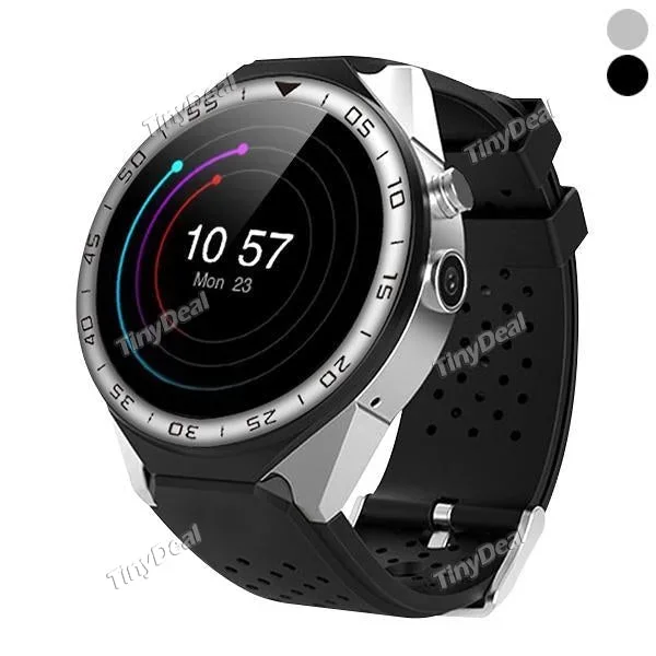 ZGPAX S99C Android OS v5.1 Quad-core Bluetooth Smart Watch1.39″ AMOLED Round Touch Screen 3G Smart watch Phone Bulit-in GPS