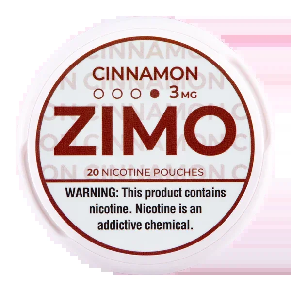 Zimo Tobacco Free Nicotine Pouches Cinnamon 3mg single
