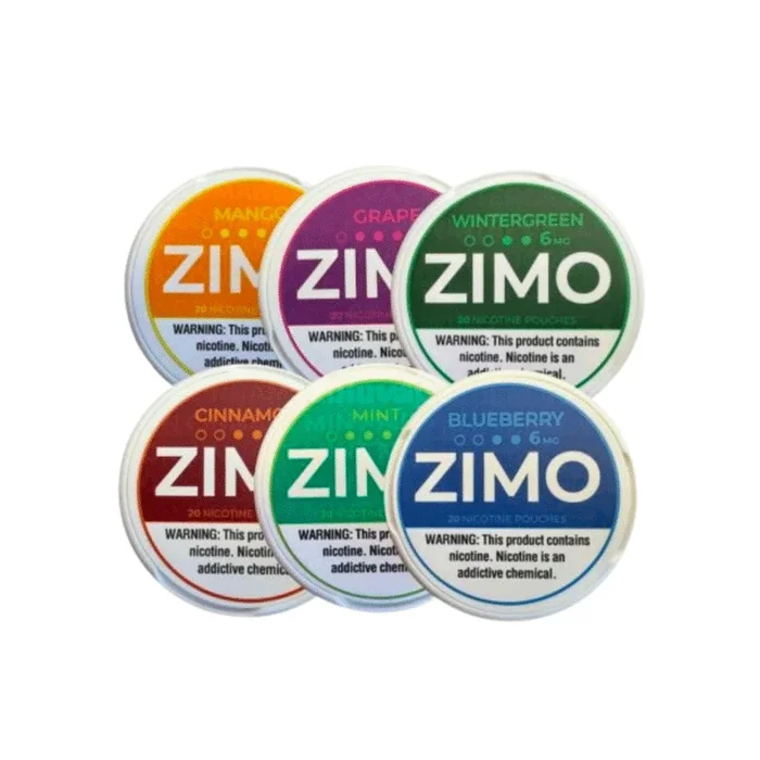 Zimo Tobacco Free Nicotine Pouches Mint 6mg single
